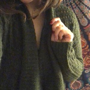 Boho Knox Rose Target blanket sweater with fringe